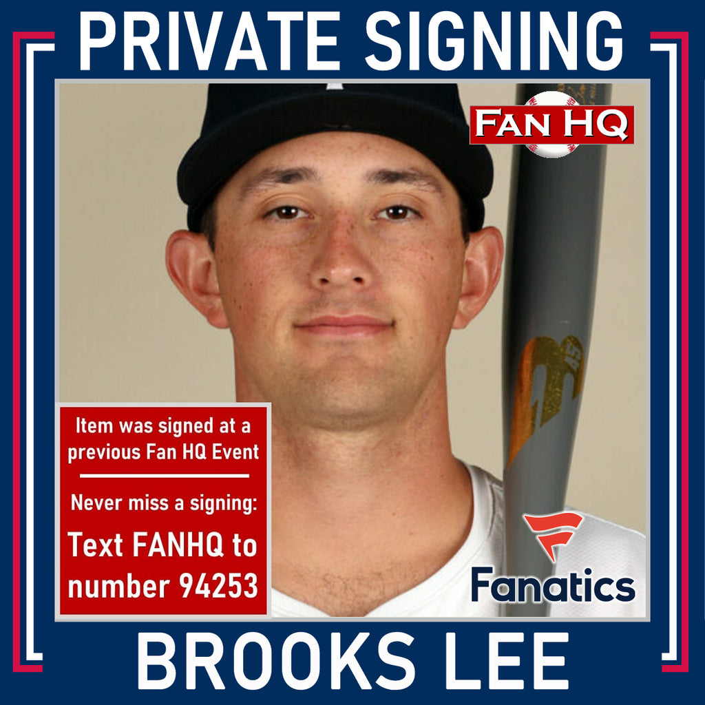 Brooks Lee Autographed Rawlings Official Major League Baseball w/ MLB Debut Inscription Autographs Fan HQ