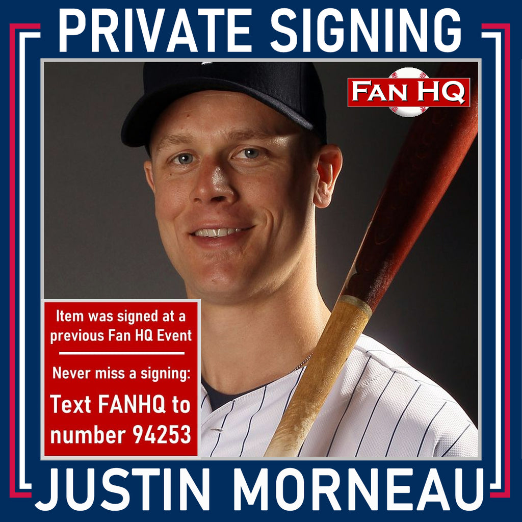 Justin Morneau Autographed Minnesota Twins 8x10 Photo Autographs Fan HQ