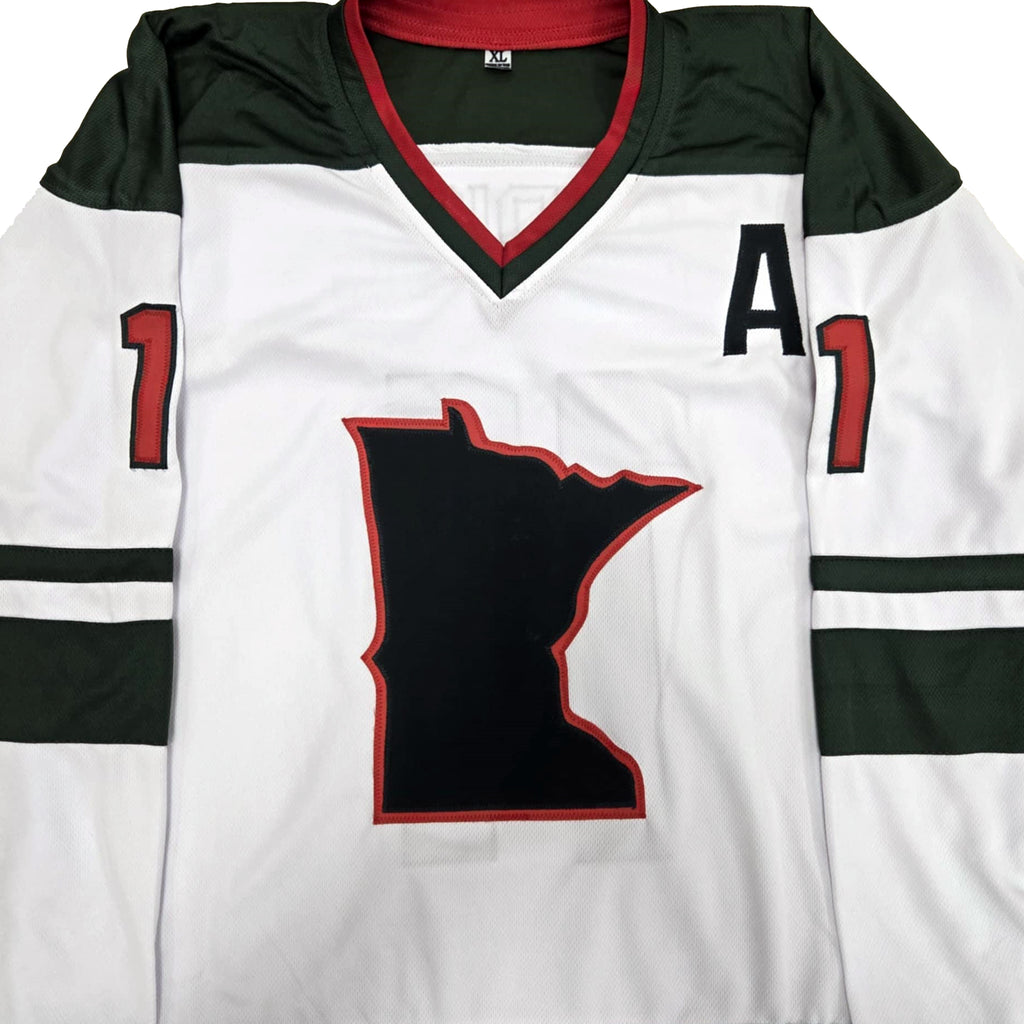 Zach Parise Autographed White Pro-Style Jersey Autographs Fan HQ