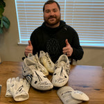 Harrison Phillips Game Used Gloves and Spikes Autographs FanHQ   