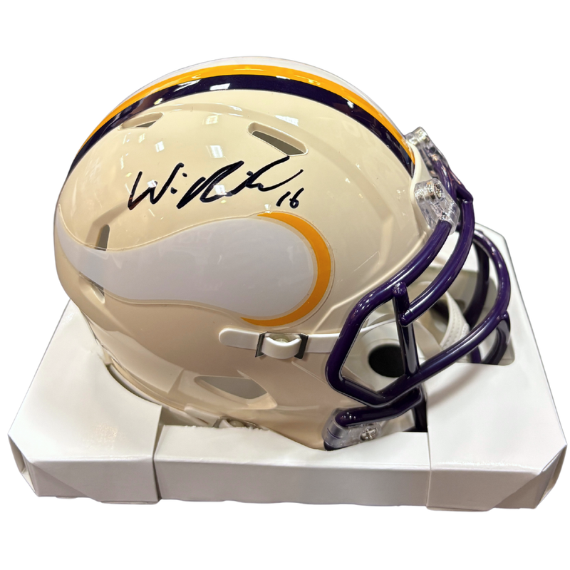 Will Reichard Autographed Minnesota Vikings Retro Mini Helmet (Choose – Fan HQ