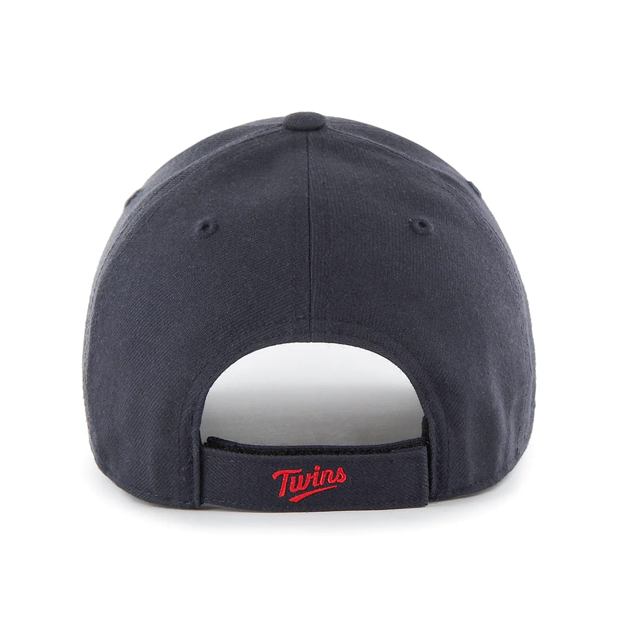 Minnesota Twins '47 MVP Navy TC Logo Adjustable Hat Hats 47 Brand   