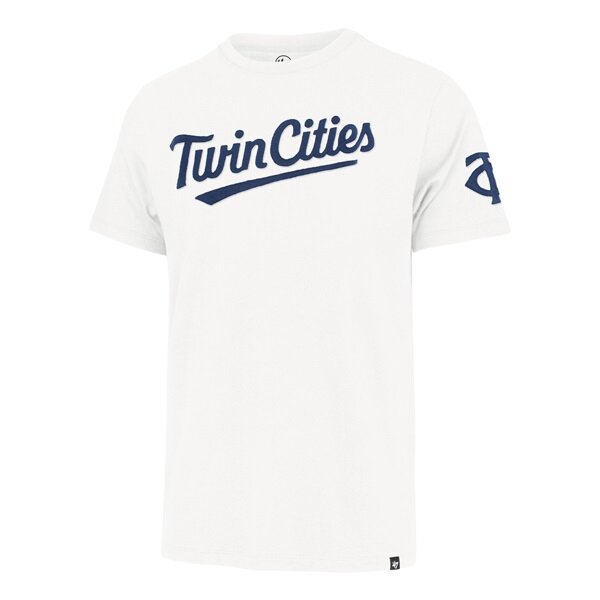 Minnesota Twins '47 Brand Sandstone Franklin Fieldhouse Tee T-Shirts 47 Brand   