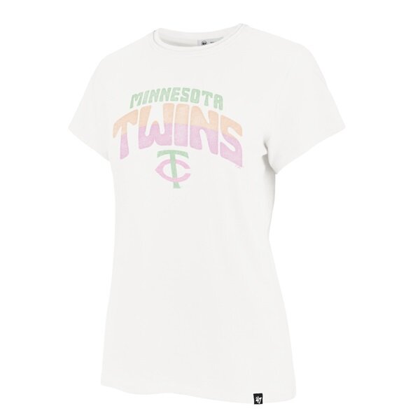Minnesota Twins '47 Brand Women's Sandstone Far Out Frankie Tee Womens 47 Brand   
