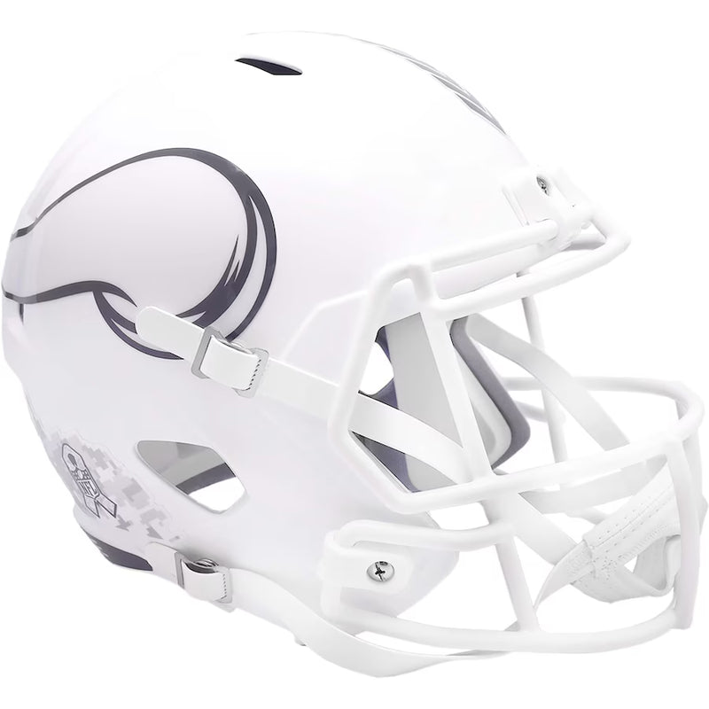 Minnesota Vikings 2024 Unsigned Riddell Salute To Service Full Size Sp – Fan HQ Minnesota Vikings 2024 Unsigned Riddell Salute To Service Full Size Sp – Fan HQ