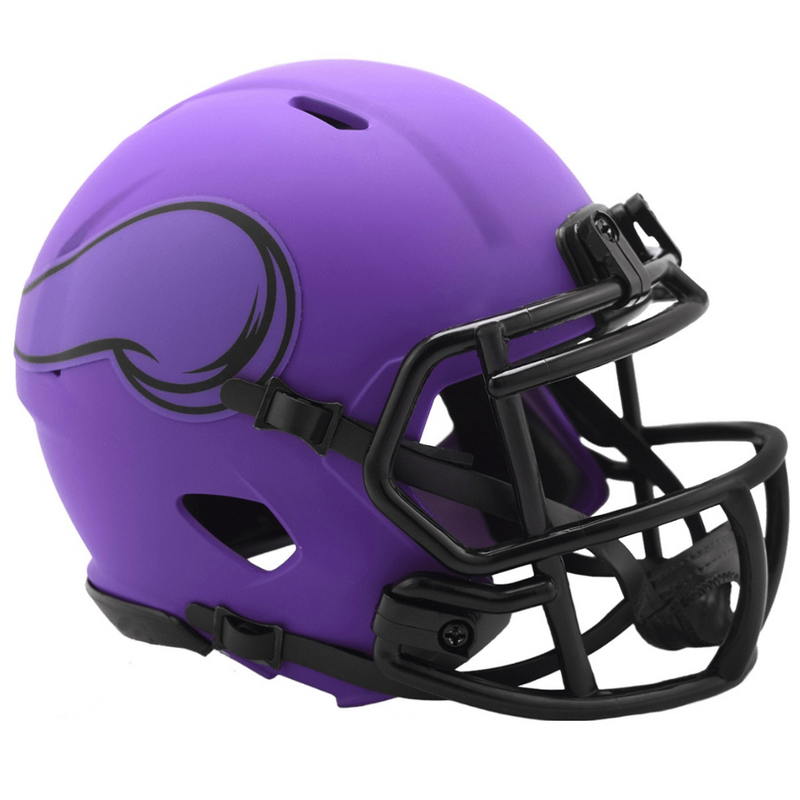 fanheads football helmet Minnesota Vikings Unsigned Riddell RAVE Speed Mini Helmet – Fan HQ