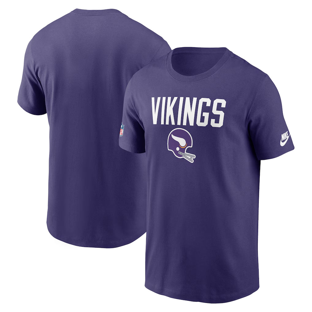 AVAILABLE IN-STORE ONLY! Minnesota Vikings Nike Purple Rewind Club Logo Tee T-Shirts Nike