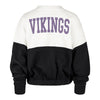 Minnesota Vikings Women's '47 Brand Sand/Black Crewneck Womens 47 Brand   