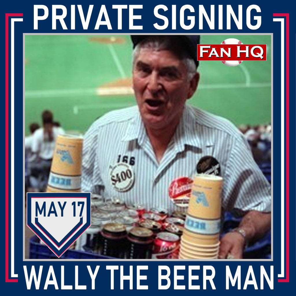 Wally the Beer Man Private Signing Autograph (Your Item) Autographs Fan HQ   