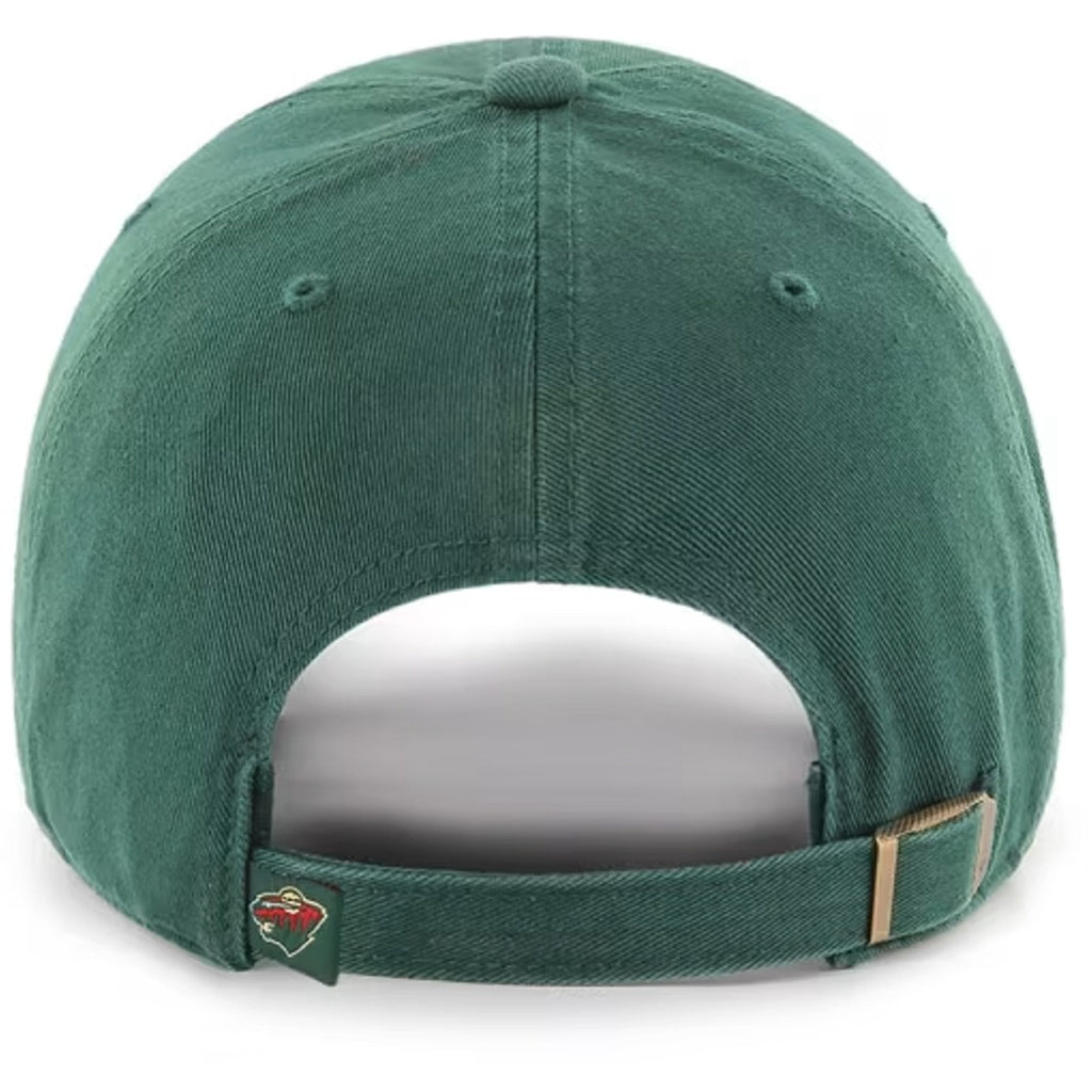 Minnesota Wild Green Logo '47 Clean Up Hat Hats 47 Brand