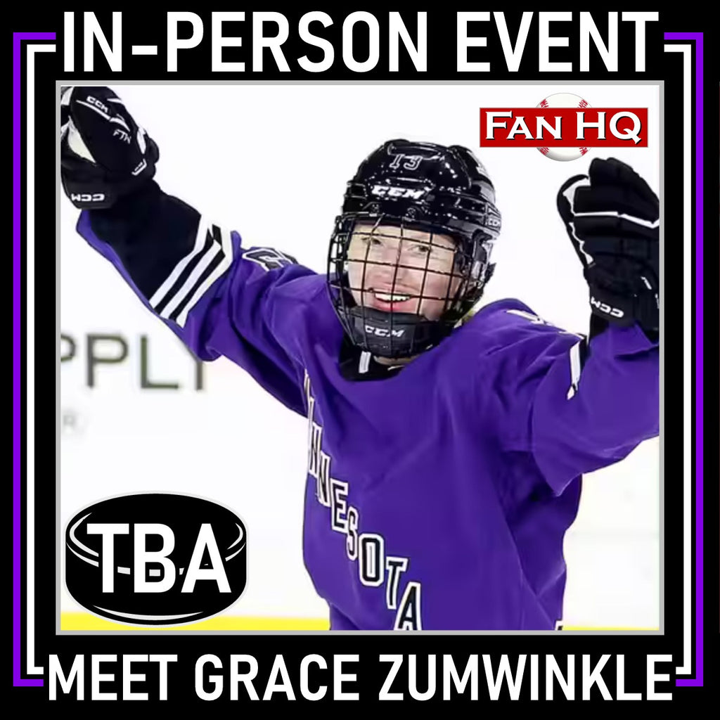 Grace Zumwinkle Mail Order/Drop Off Autograph Tickets (Your Item) Event Tickets Fan HQ   