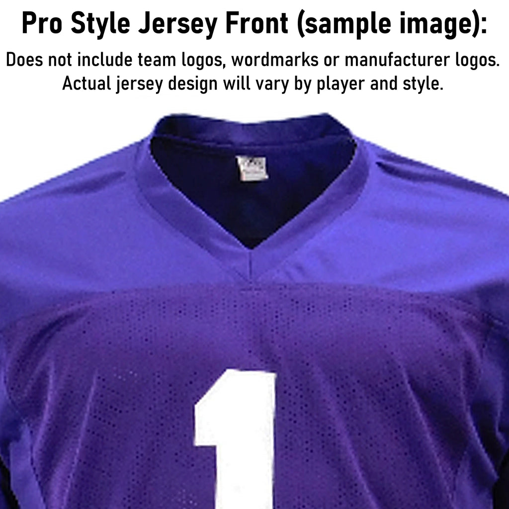 PRE-ORDER: Dallas Turner Autographed Pro-Style Jersey (Choose From List) Autographs FanHQ Purple Autograph Only