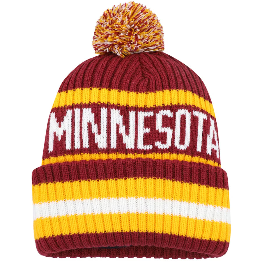 Minnesota Golden Gophers '47 Brand Bering Cuff Knit w/ Pom Hats 47 Brand