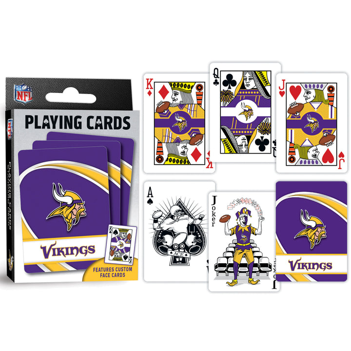 Minnesota Vikings Playing Cards Collectibles Masterpieces