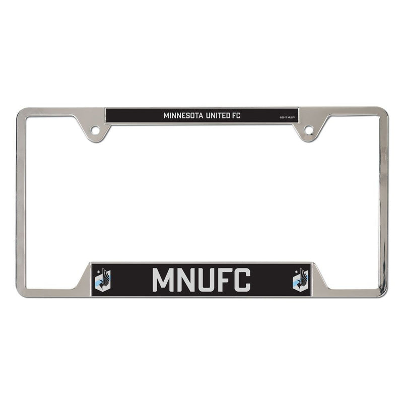 Minnesota United FC Metal License Plate Frame Automotive Wincraft   