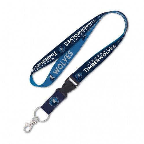 Minnesota Timberwolves Lanyard 1" w/ Detachable Buckle Collectibles Wincraft   