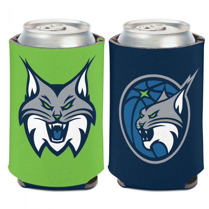 Minnesota Lynx Logo 2-Sided 12 oz. Can Cooler Collectibles Wincraft   