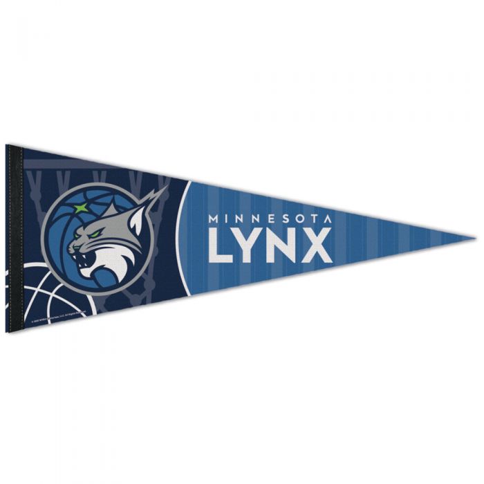 Minnesota Lynx Logo Premium Pennant Collectibles Wincraft   