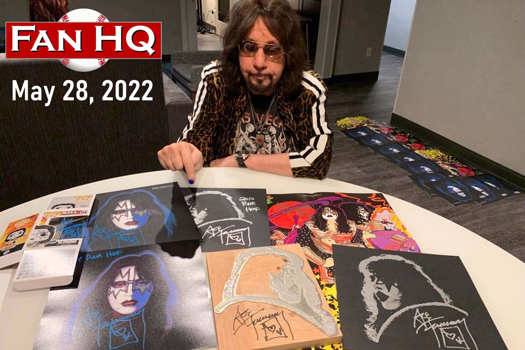 Ace Frehley Autographed Custom Letterpress Print Autographs FanHQ   