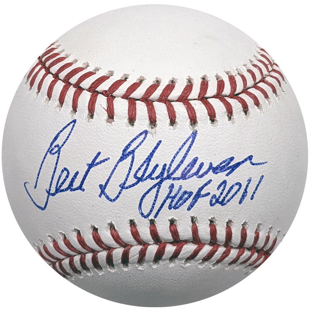 Bert Blyleven Signed and HOF Inscribed Rawlings Official Major League Baseball Autographs FanHQ   