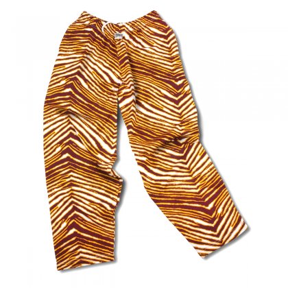 Zubaz Zebra Print Pants