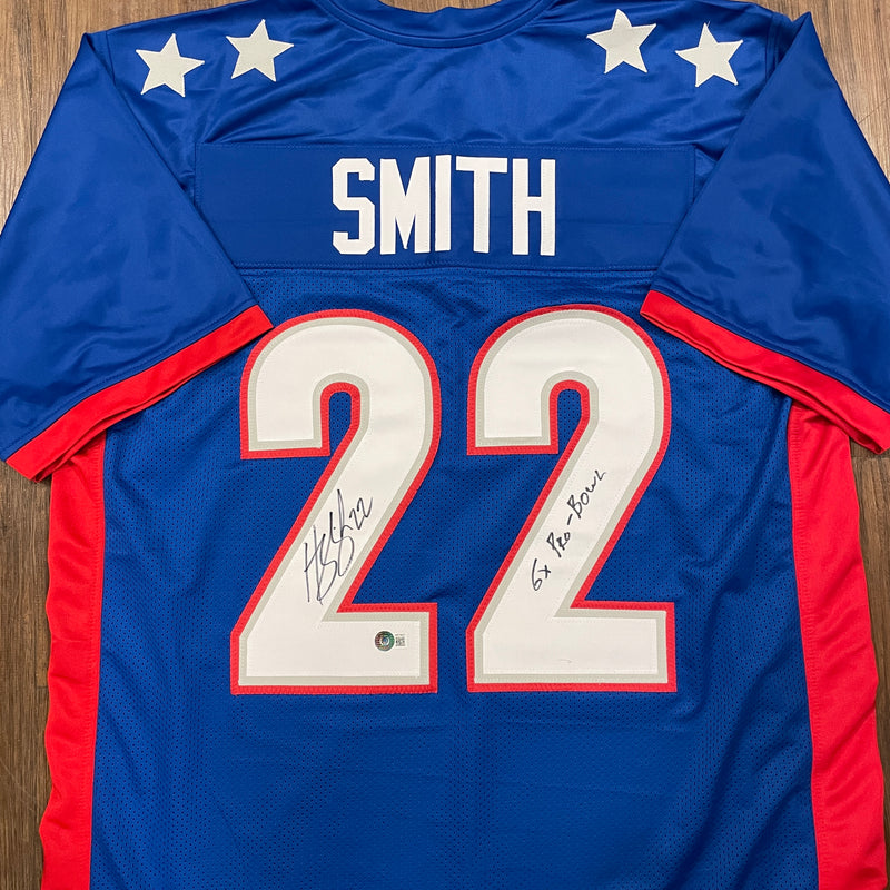 Harrison Smith Autographed Pro-Style Jersey w/ 6x Pro Bowl Inscription Autographs FanHQ   