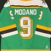 Mike Modano Autographed Fan HQ Exclusive SotaStick Art North State Jersey (Numbered Edition) Autographs FanHQ Number 1/9  