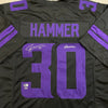 C.J. Ham Autographed Fan HQ Exclusive Blackout Nickname Jersey w/ Hammer Inscription (Numbered Edition) Autographs FanHQ Number 1/30  