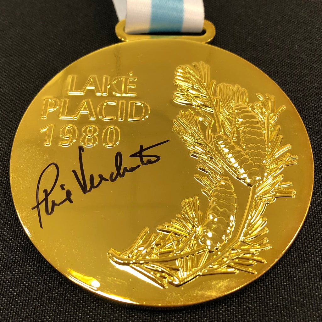 PRE-ORDER: Autographed Replica 1980 Gold Medal (Select Player From List) Autographs FanHQ Phil Verchota