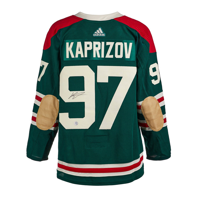 Kirill Kaprizov Autographed adidas Authentic Minnesota Wild 2022