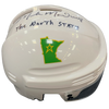 Mike Modano Autographed SotaStick Art North State Mini Helmet (Numbered Edition) Autographs FanHQ Number 1/9 w/ Inscription  