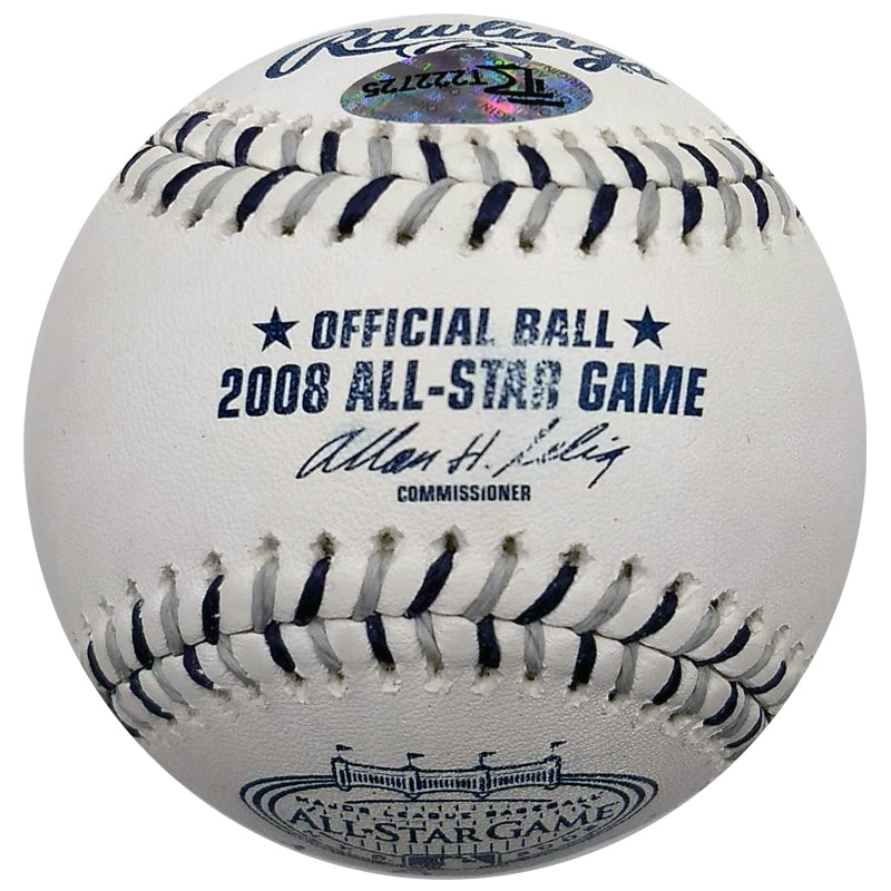 Justin Morneau Autographed 2008 All Star Game Baseball Minnesota Twins Autographs Fan HQ   