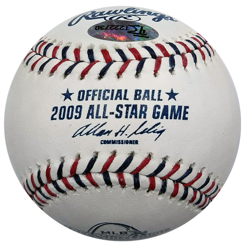 Justin Morneau Autographed 2009 All Star Game Baseball Minnesota Twins Autographs Fan HQ   