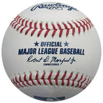 Justin Morneau Autographed Rawlings OMLB Baseball W/ 06 AL MVP Inscription Minnesota Twins Autographs Fan HQ   