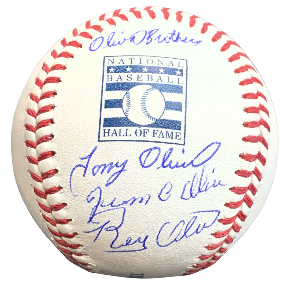 Oliva Brothers Autographed Official Major League Baseball (Choose From List) Autographs Fan HQ Hall of Fame Baseball  