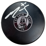 Ryan Reaves Autographed SotaStick Art Puck (Numbered Edition) Autographs FanHQ Standard Number (2-22)  