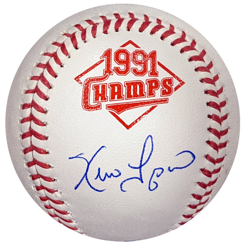 Kevin Tapani Autographed Fan HQ Exclusive 1991 Champs Baseball Minnesota Twins Autographs Fan HQ   