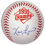 Kevin Tapani Autographed Fan HQ Exclusive 1991 Champs Baseball Minnesota Twins Autographs Fan HQ   