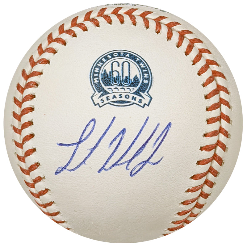 LaMonte Wade Jr. Autographed Minnesota Twins 60th Season Baseball Autographs Fan HQ   