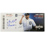 Byron Buxton Autographed & Inscribed 1st MLB Home Run Full Ticket Autographs FanHQ   