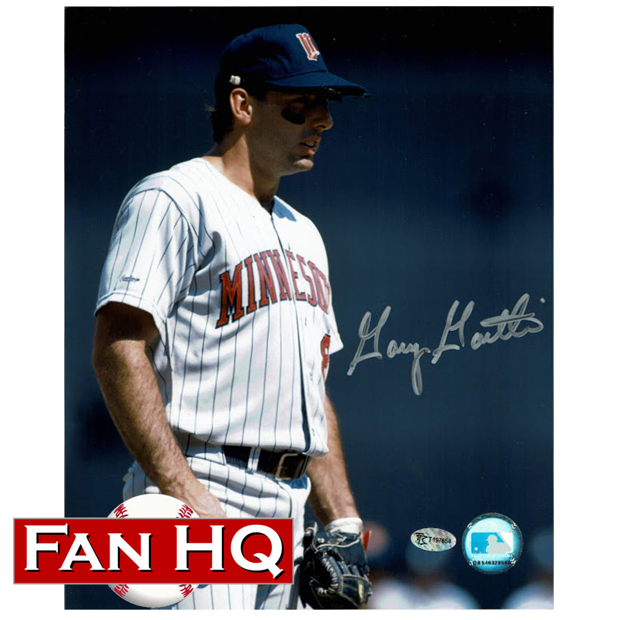 Gary Gaetti Autographed Minnesota Twins 8x10 Photo Fielding Autographs FanHQ   