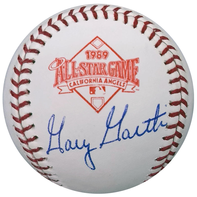Gary Gaetti Autographed 1989 All Star Game OMLB Baseball Minnesota Twins Autographs Fan HQ   