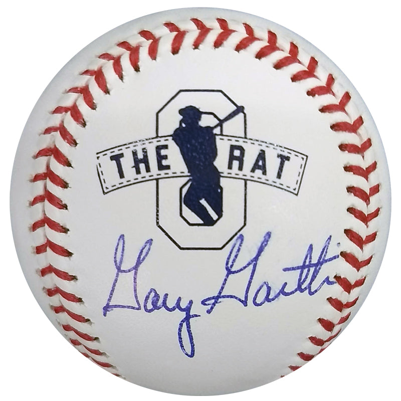 Gary Gaetti Autographed Fan HQ Exclusive Nickname Series Baseball Minn