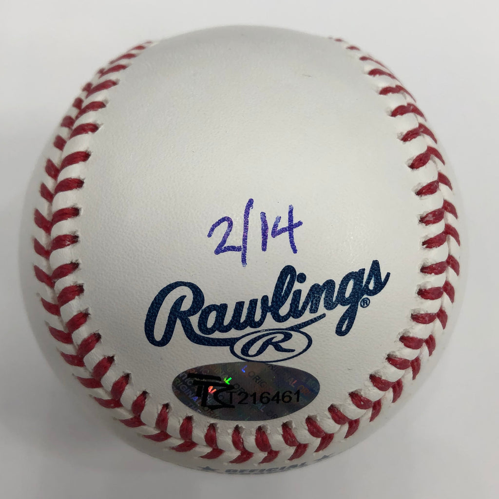 Kent Hrbek Autographed Rawlings Minnesota Twins 60th Anniversary Baseball Autographs Fan HQ   