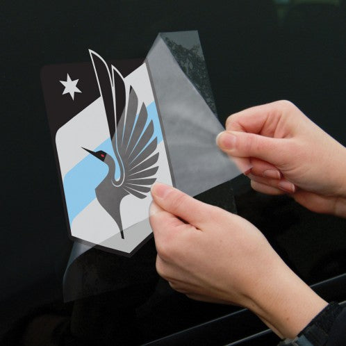 Minnesota United FC 2-pack 4" x 4" Perfect Cut Color Decals Collectibles Wincraft
