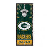 Green Bay Packers Bottle Opener Sign 5"x11" Collectibles Wincraft   