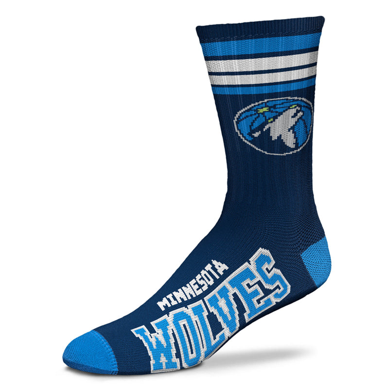 Minnesota Timberwolves Team Color Duster Socks Socks For Bare Feet   
