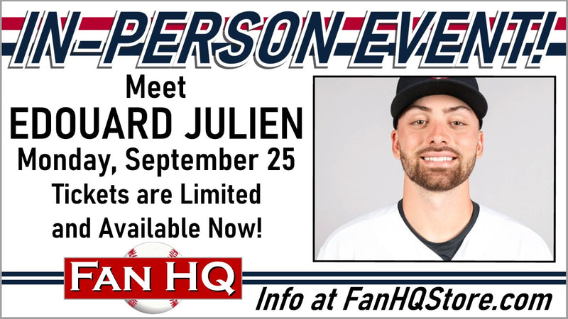 Meet EDOUARD JULIEN at Fan HQ! - Monday, September 25