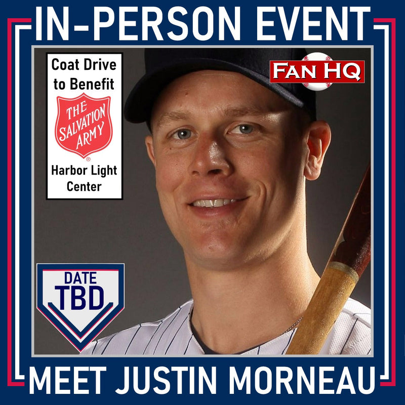 Justin Morneau 2025 Winter Warm-Up Coat Drive - Donate Coats to Meet Justin!