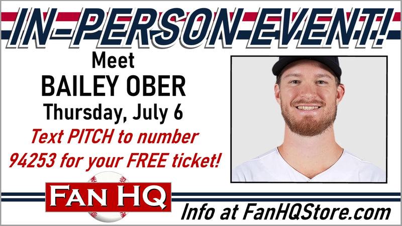 FREE Autograph Event With Bailey Ober - Thursday, July 6!